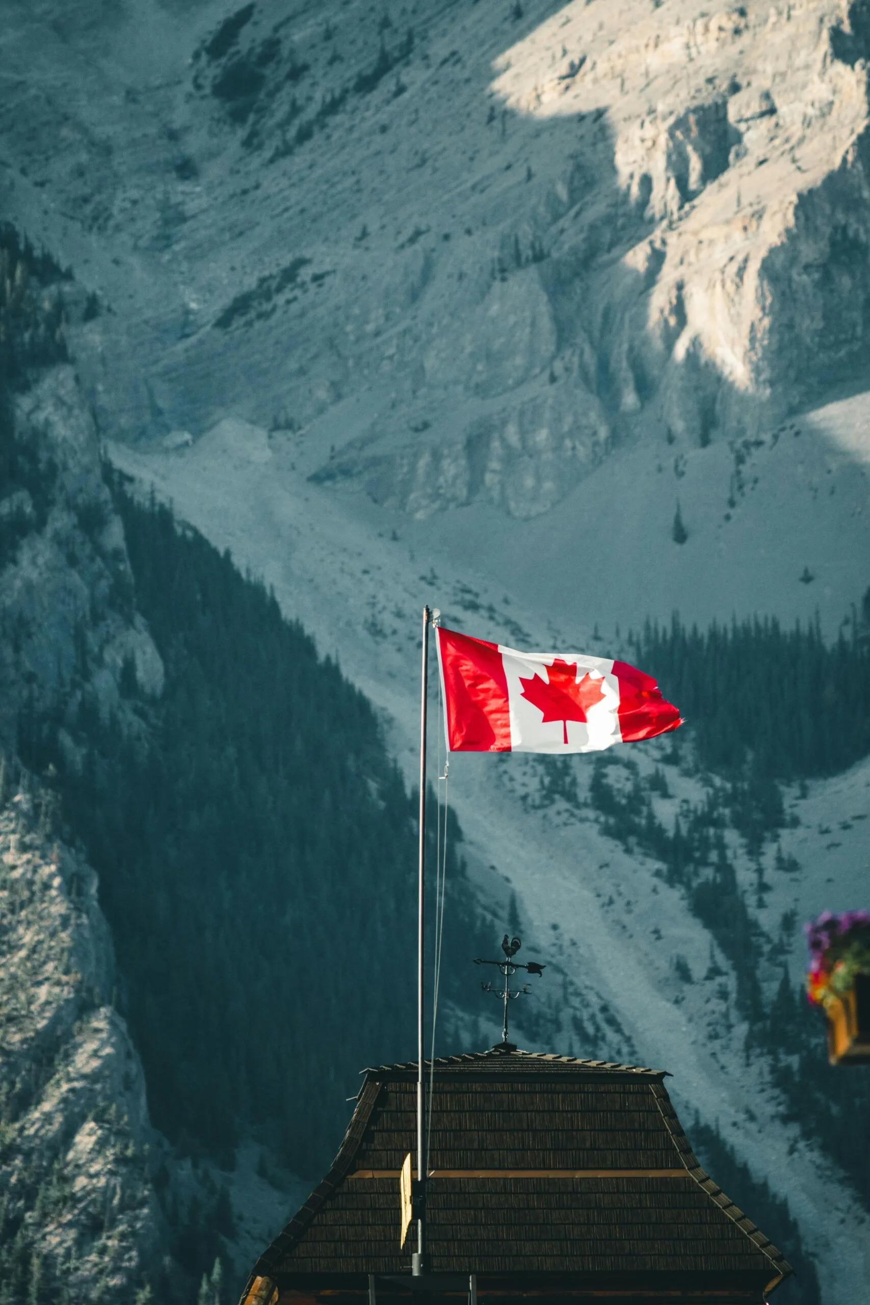 Banff, Alberta Canada Day Immigration 2025